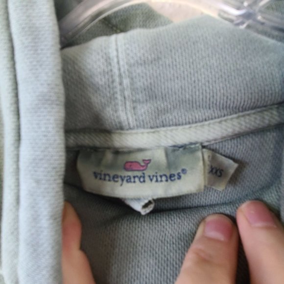 Vineyard Vines VIntage Surfshep Sweater Green Size XXS - Picture 4 of 13